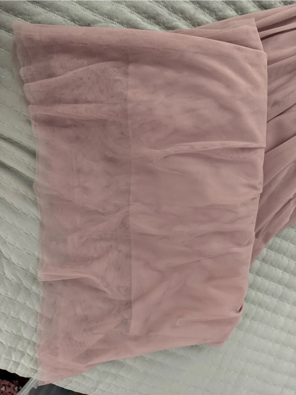 Girls' Dusty Rose Lace-Trim Casual Dress